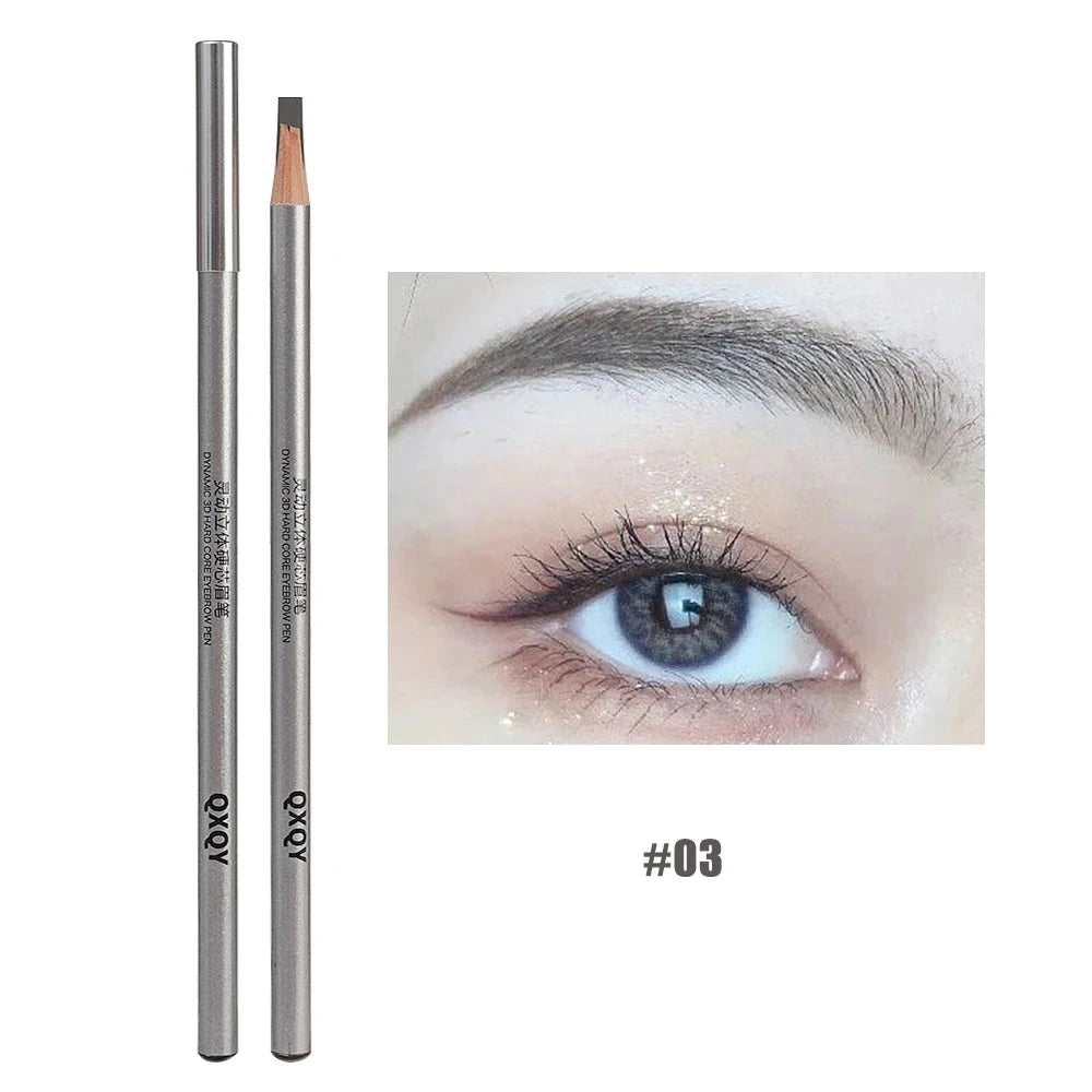 Natural Microblading Eyebrow Pencil Waterproof Eye Brow Enhancer Pen Long Lasting Eyes Makeup Tools Cosmetics Black Brown Gray Good Vibrations