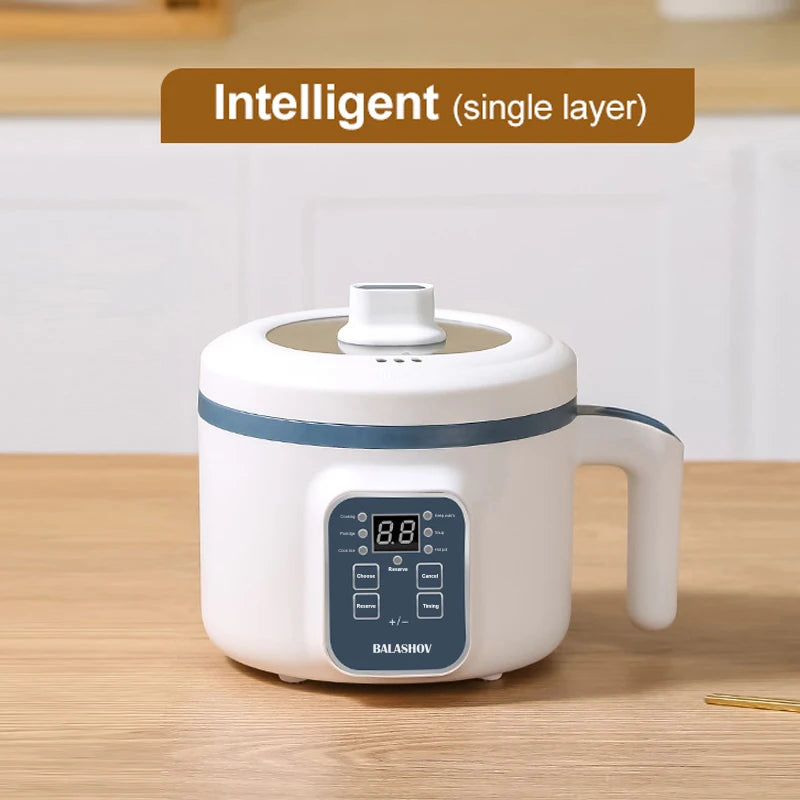 1.7L Electric Rice Cooker Single Double Layer 220V Multi Cooker Non-Stick Smart Mechanical MultiCooker Steamed Rice Pot For Home Good Vibrations Adult Super Store