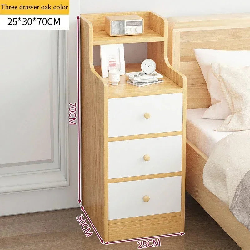 Adult Bedside Table Multifunctional Simple Gear Easy To Assemble Storage Rack Drawer Style Storage Cabinet Small Storage Rack Good Vibrations