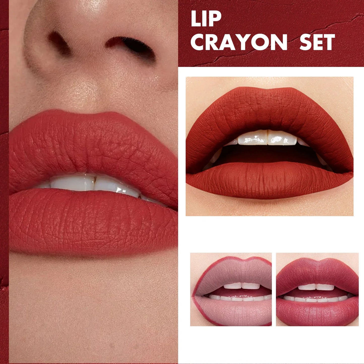 Waterproof Matte Lip Liner Contours Lips Long Lasting Weightless Precise Liner with Super Soft Blendable Texture Matte Soft Good Vibrations
