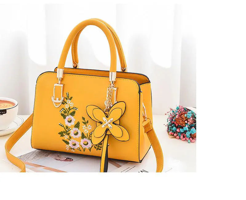 Woman shoulder bag Large capacity Handbag for Women Crossbody bag Lychee pattern PU Portable bucket bag ladies messenger bags Good Vibrations