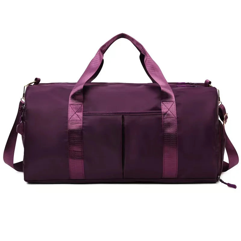Personalized Duffle Bag, Gym Bag, Sport Bag, Custom Women Fitness Bags, Overnight Camp Bag Gift for Women, Gift For Mother's Day Good Vibrations