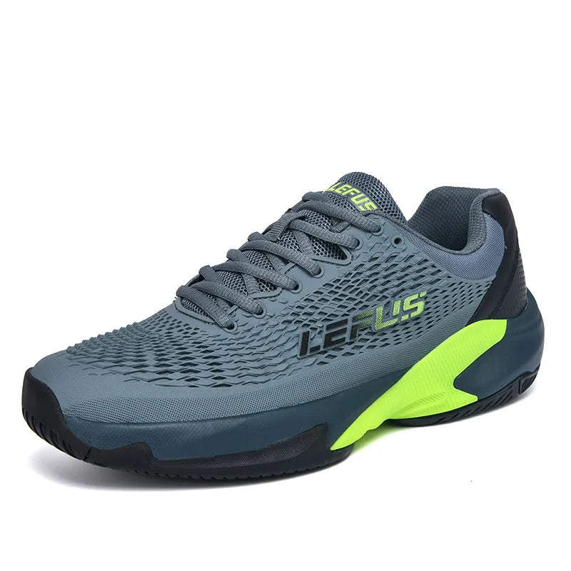 New Fashionable Anti slip Men's and Women's Tennis Shoes Soft and Comfortable Professional Tennis Training Shoes Durable Good Vibrations