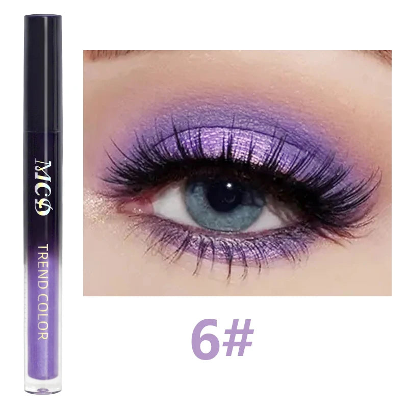 13-Shade Waterproof Liquid Eyeshadow Palette - High Shine  Long-Lasting & Smudge-Proof Makeup Set for Glamourous Looks glitter Good Vibrations
