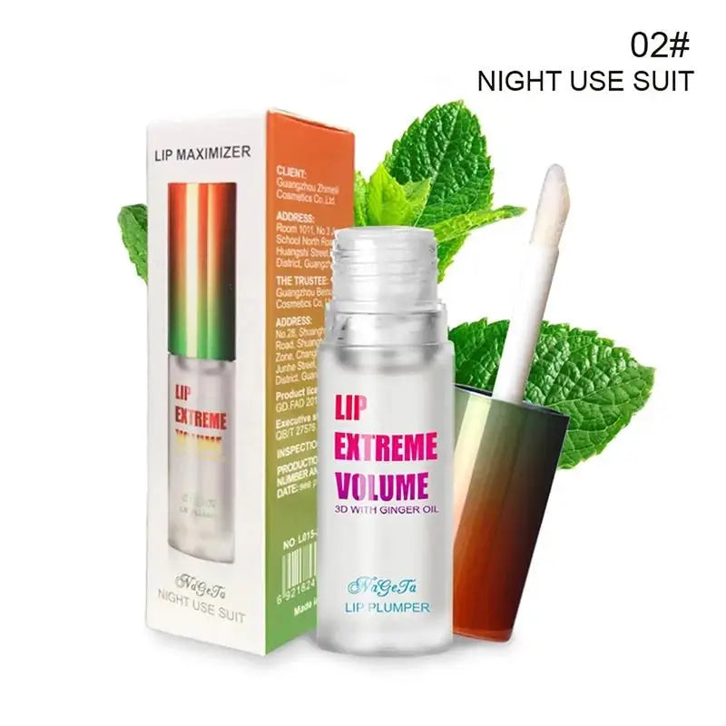 Lip Plumper Oil Serum Instant Long Lasting Volumising Essence Repair Fine Lines Increases Elasticity Sexy Balm New Good Vibrations