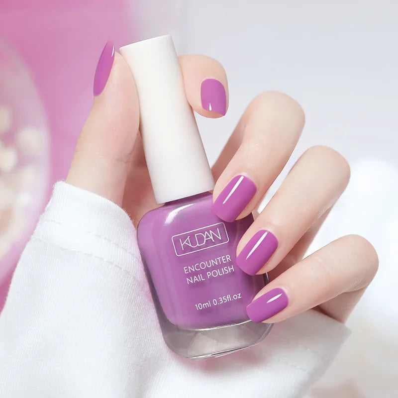 Air Dry Nail Polish 10ml 0.35 oz Water Based Non Toxic Odorless Quick Dry Toenail Finger Gel No Lamp Baking Nail Art Manicure Good Vibrations