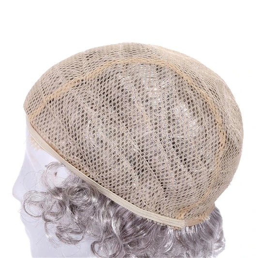 Kids Old Lady Wigs Short Gray Wigs Natural Lookings Halloween Cosplays Party Wigs Granny Costume Grandma Wigs for Girls Good Vibrations