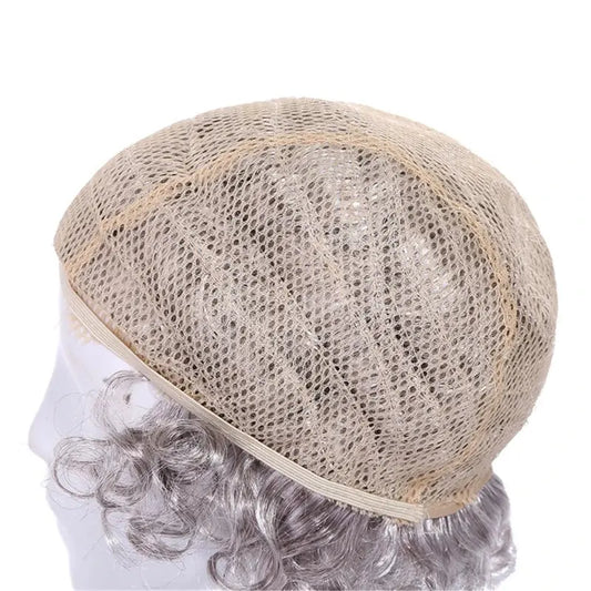 Kids Old Lady Wigs Short Gray Wigs Natural Lookings Halloween Cosplays Party Wigs Granny Costume Grandma Wigs for Girls Good Vibrations