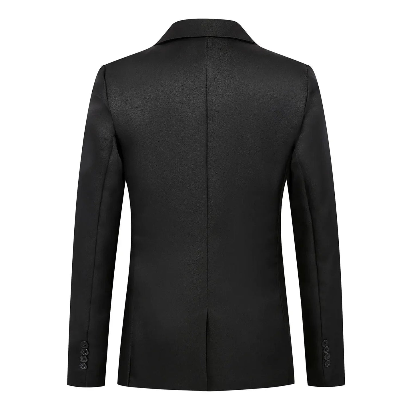 Men's Trendy Leisure Boutique Suit Jacket Autumn Casual Business Slim Fit Non-ironing Single Button Suit Solid Formal Blouse Good Vibrations