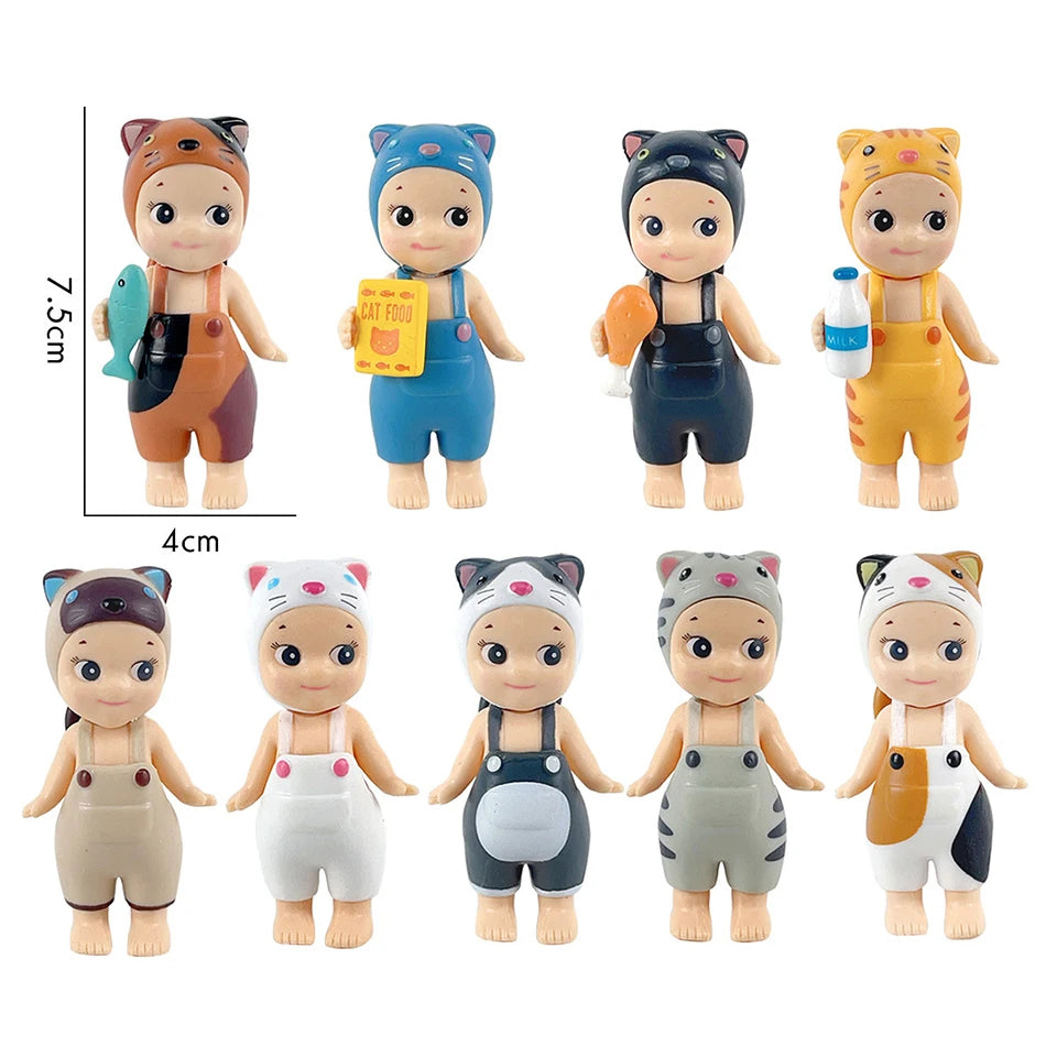 1/4/6/9PCS Random Blind Box Sonny Angel Life Action Figures Toys Dolls Fans Children Gifts Good Vibrations