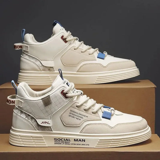 Sneakers Men Casual  Autumn Vulcanized Shoes Male Walking Sport Shoes Outdoor Sneakers Male Sneakers Soft Sole Walking Shoes Good Vibrations