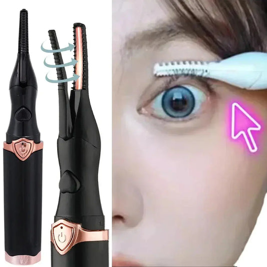Naturally Curled Electric Eyelash Intelligent Temperature Control Styling Make Up Eyelashes Curl Lasting Lash Curler Tool Good Vibrations