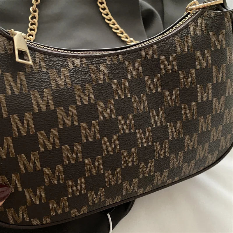 Vintage Style Square Handbag Crossbody Bag Adjustable Strap Women Messenger Shoulder Bag Sophisticated Accessory Tote Bag Purse Good Vibrations