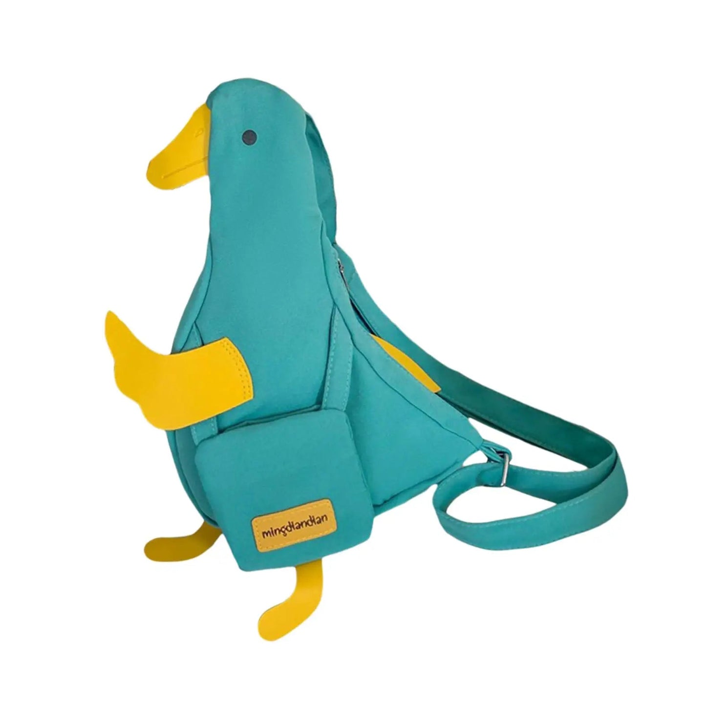 Duck Shoulder Bag Shopping Bag Wallet Cute Chest Bag for Work Gym Vacation Good Vibrations