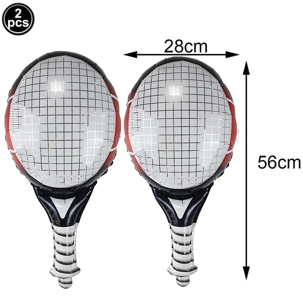 Tennis Party Supplies Paper Plate Napkin Cup Tableware for Boys Baby Shower Tennis Ball Sports Themed Party Birthday Decoration Good Vibrations