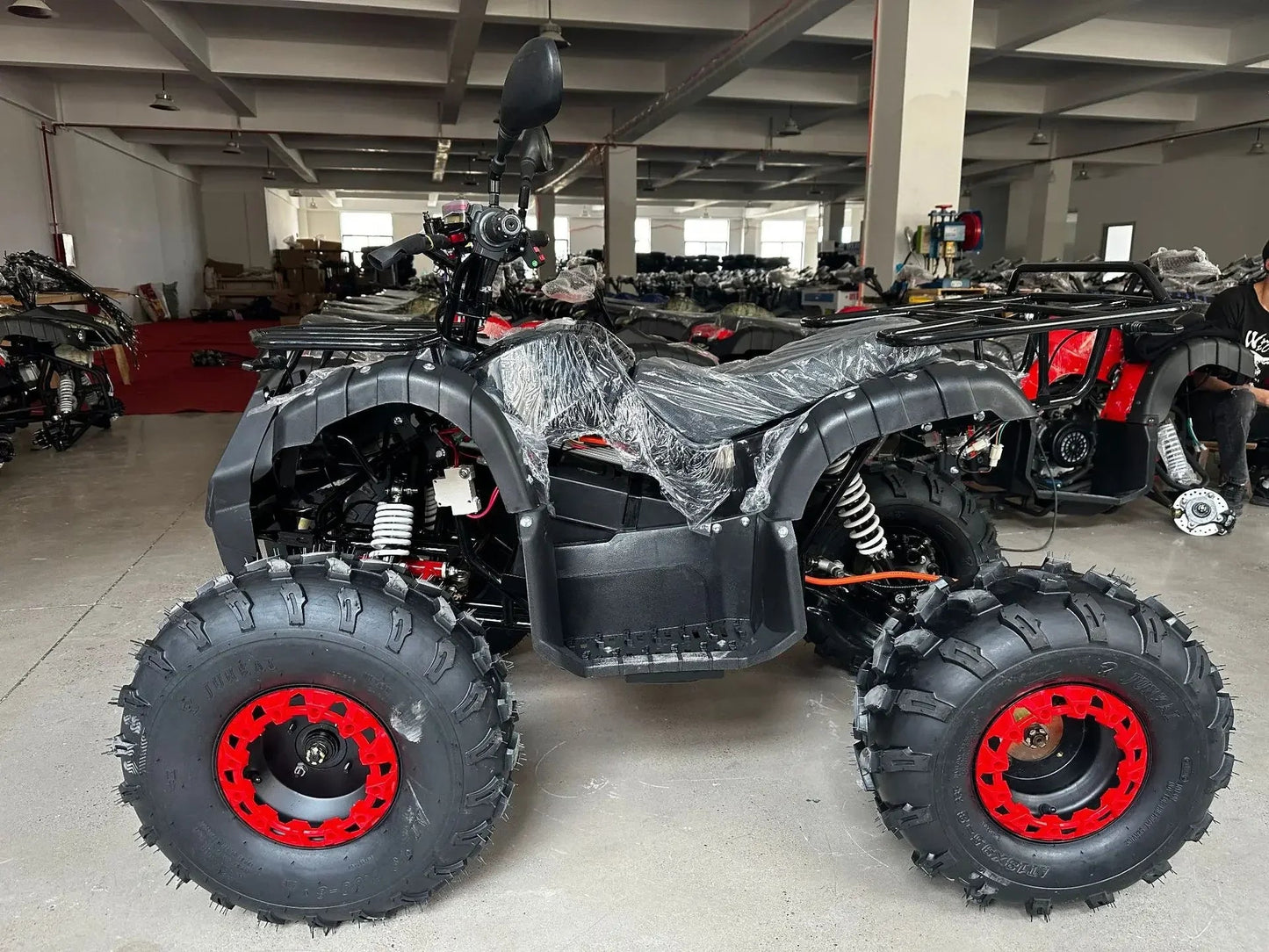 60V 2000W Electric ATV Electric Start Quad Bike Shaft Drive with Disc Brake for Adult EEC COC Good Vibrations