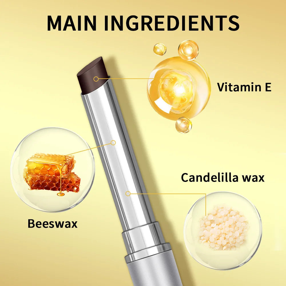 Black Honey Lipstick Long Lasting Moisturizing Natural Lip Plumper Makeup Lip Plumping Gloss Cosmetics Exfoliating for Lip Good Vibrations