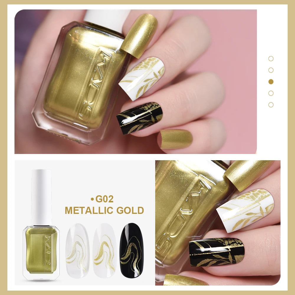 11ml 24 Colors Nail Stamping Polish Gold Silver Nails Art Varnish for Stamping Plate DIY Nail Printing Polish Nail Art Tools Good Vibrations
