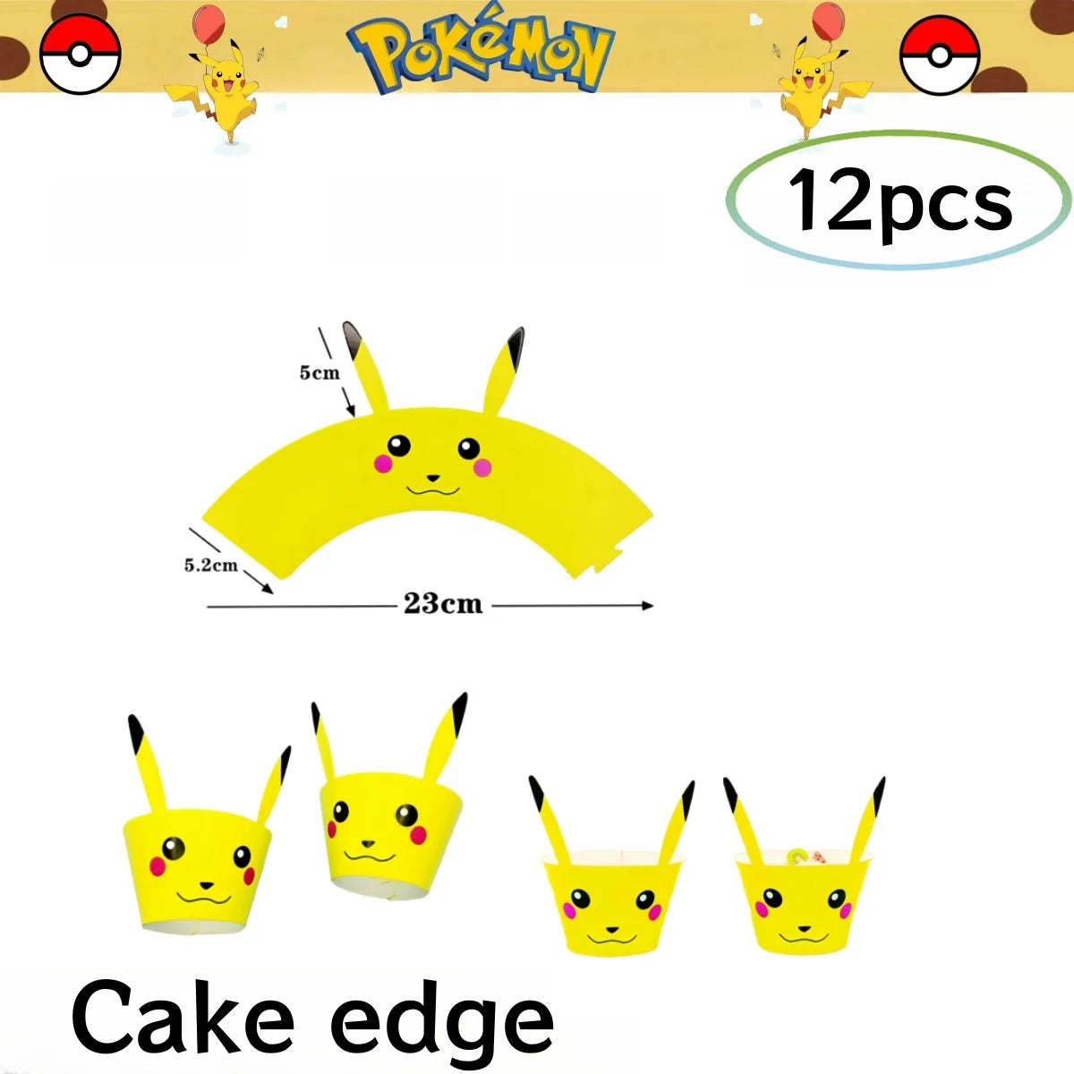 Pokemon Birthday Party Decorations Pikachu DIY Sticker Tableware Plate Tablecloth Baby Shower Kids Favors Gifts Party Supplies Good Vibrations