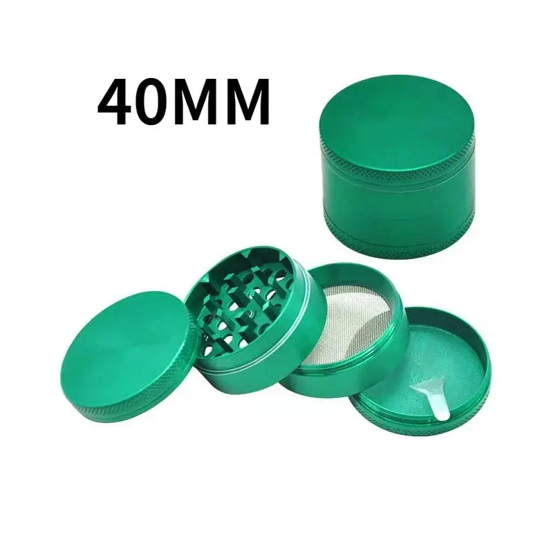 WE PUFF 4 Layers Cute Tobacco Grinder Zinc Alloy Herb Crusher Three Specifications 40/50/63mm Grinders for Smoking Accessories GOOD Vibrations Adult Super Store