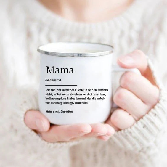 Mothers Day Gift for mom Mommy Birthday Gifts Best Mom Ever Mug Mommy Coffee Mugs Mother drink cup tea enamel cups Good Vibrations Adult Super Store