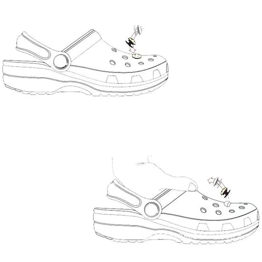 Sanrio Hello Kitty Croc Charms Kawaii Kuromi Shoe Buckle Accessories Girl Slippers DIY Decorations for Croc Jibz Gift Good Vibrations
