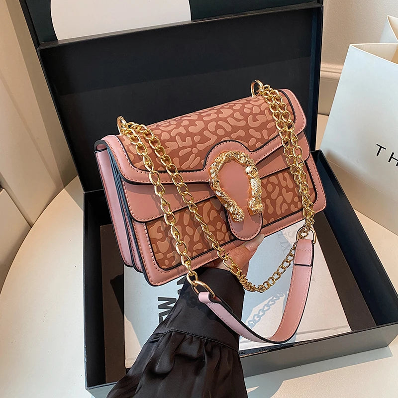 Elegant Crossbody Bag Leather Handbag For Women Shoulder Style By Famous Designer Luxury Brand Popular Classic Good Vibrations
