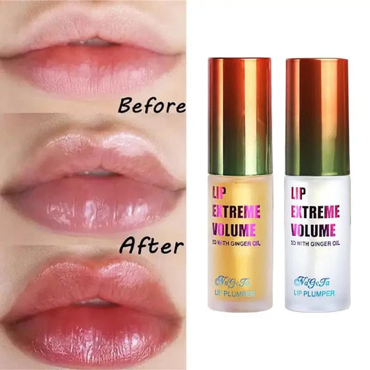Lip Plumper Oil Serum Instant Long Lasting Volumising Essence Repair Fine Lines Increases Elasticity Sexy Balm New Good Vibrations