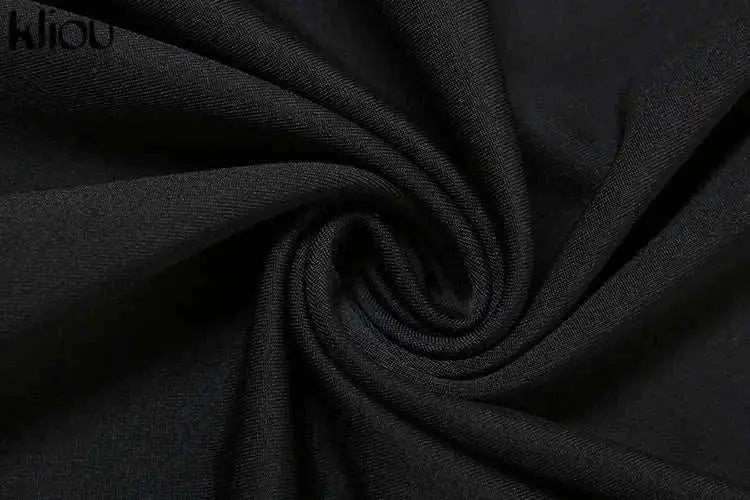 kliou Lace Patchwork Women 2 Piece Set Halter Fashion Backless Sheer V-neck Tanks+Trim Matching Long Skirts Mujer Elegant Suits Good Vibrations Adult Super Store