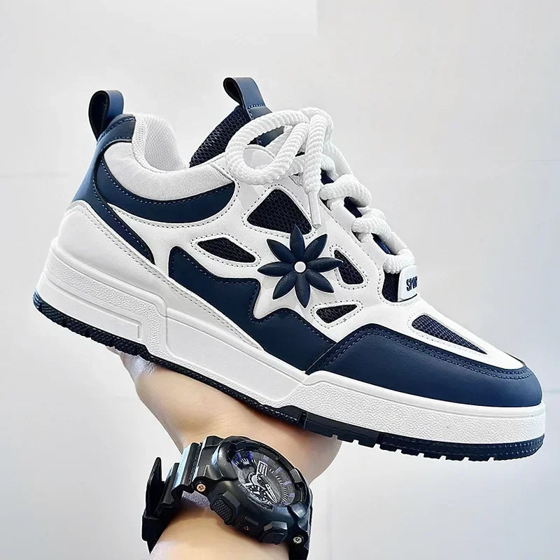 Fashion Mens Shoes Luxury Brand Sneakers Casual Shoes Man Trend Street Skateboard Shoes for Men Training Shoes Men Tenis Good Vibrations