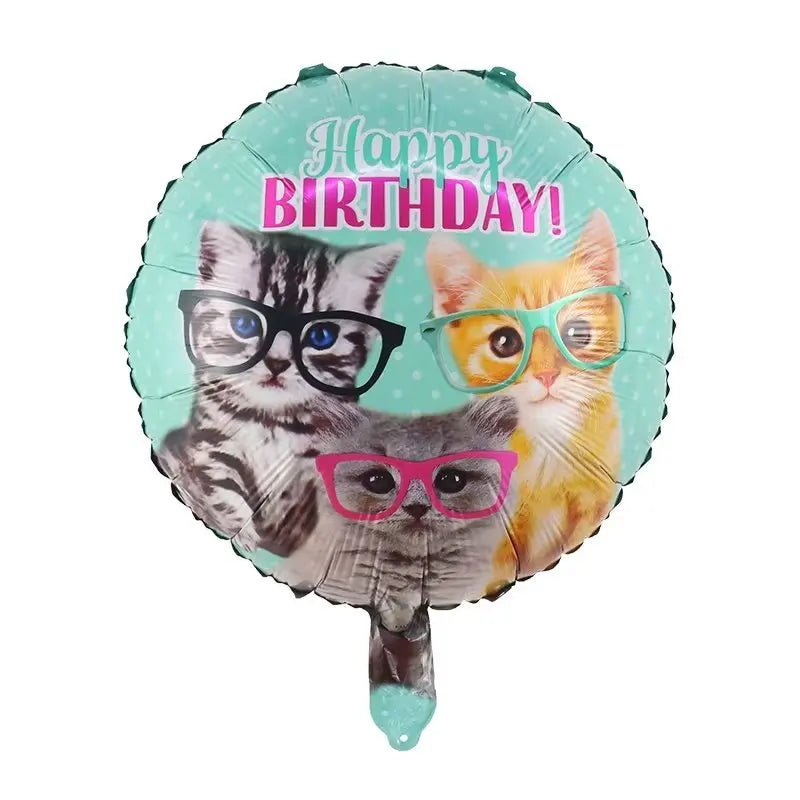 10pcs 18inch Happy Birthday Balloons Baby Shower Balloon Happy Birthday Party Decoration Foil Globos Good Vibrations