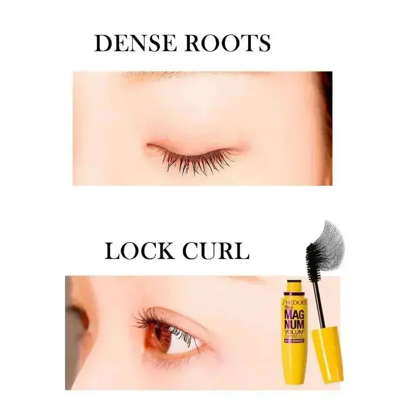 1pcs New Brand Eyelash Mascara Makeup Kit Long Lasting Natural Waterproof Black Professional Eye Mascara Cosmetic Make Up Good Vibrations