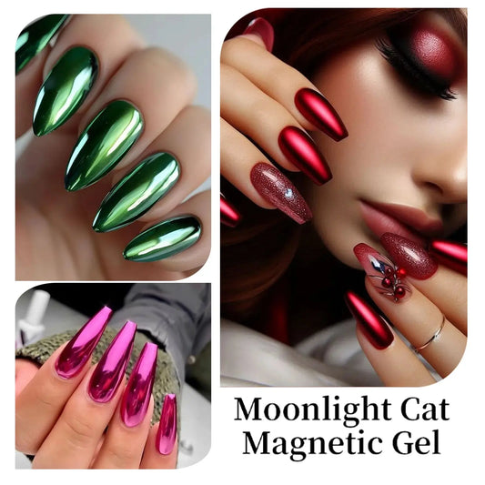 Color Metal Mirror Effect Nail Polish Quickly Drying For Nail Art Decoration DIY Manicure Design Tools Glitter Polish Good Vibrations