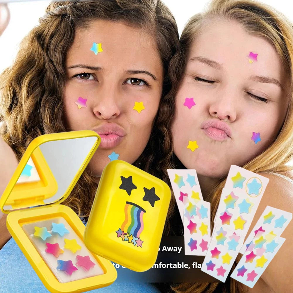 32patch Acne Pimple Patches Hydrocolloid Invisible Healing Absorbing Spot Sticker For Inflamed Acne Improve Whiteheads Skin Care Good Vibrations