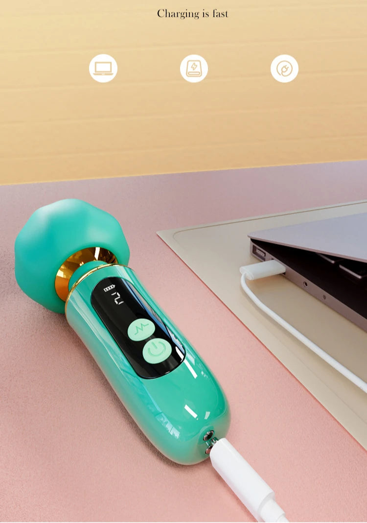 MINI AV 360° Stimulate Stick Nipple and Clitoris Massage Stimulation Toy Powerful Magic Wand Personal Massager Female Vibrators Good Vibrations Adult Super Store