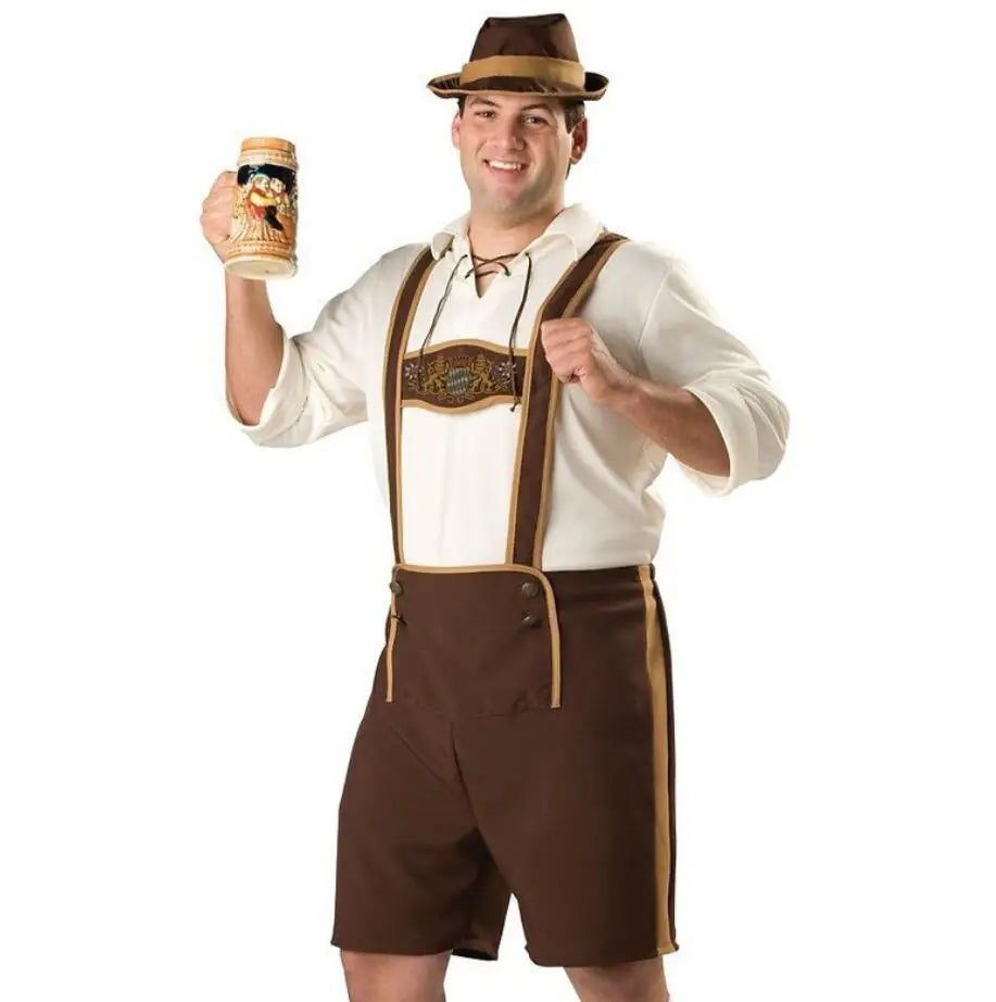 Male Woman Oktoberfest Costume Traditional Couple German Bavarian Beer Outfit Cosplay Halloween Carnival Festival Party Clothes Good Vibrations