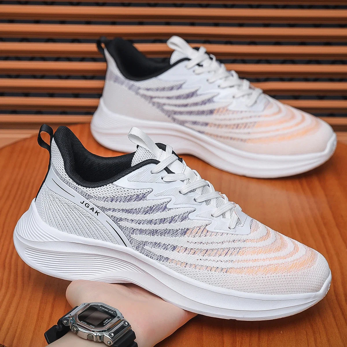 plus48 49 50 Sneakers Man Mesn Lightweight Summer Comfortable Casual Flat Walking Shoes  New Brethabl Outdoor Jogging Gym Sports Good Vibrations