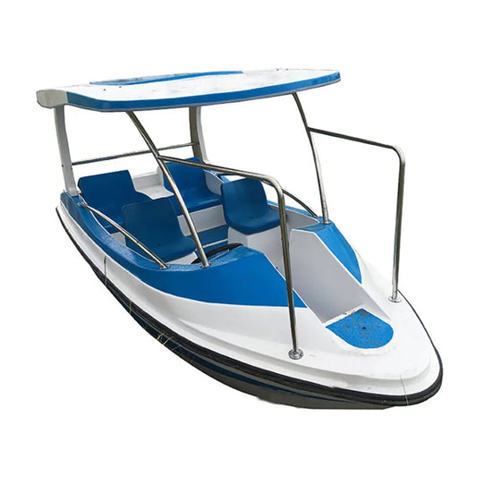 Water equipment for a 4-person electric fiberglass jet boat Good Vibrations