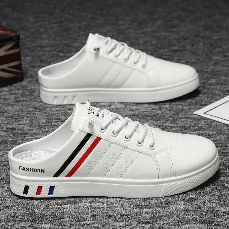 Men's Sneakers Brand Casual Shoes Men Lightweight Comfort Slip on Loafers for Men Breathable Flats Sneakers Men Chaussure Hommes Good Vibrations