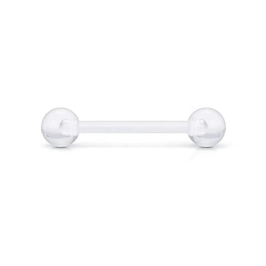 WKOUD 1 PCS/4 PCS Stainless Steel 14G Tongue Rings Barbell Pink Tongue Barbell Jewelry For Women Piercing Tongue Piercing Pink Good Vibrations Adult Super Store