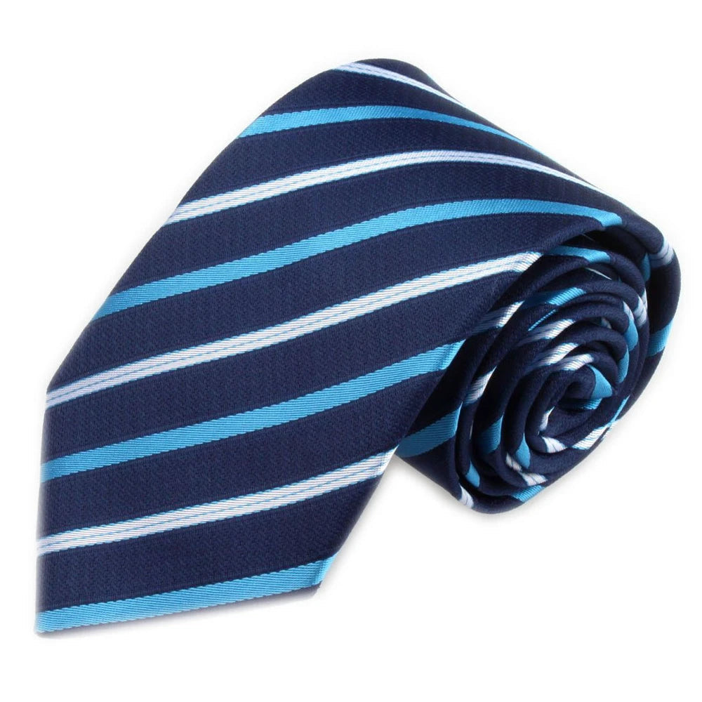 Fashion Ties for Men Women 8cm 3.15'' Business Wedding Accessories Silk Tie Mens Black Blue Gray White Pink Red Necktie Good Vibrations
