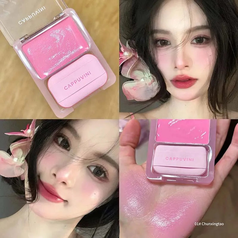 Yuanqi Blush Cream Is A Moisturizing And Evenly Pigmented Blush With Natural Light Swelling Color And Girlish Pink Blush Good Vibrations