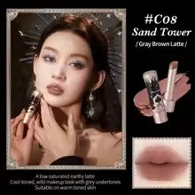 Flower Knows Lipstick Swan Ballet Lip Gloss Mirror Moisturizing Long-lasting Lip Glaze Nostickcup Nourishing 3.5g Good Vibrations