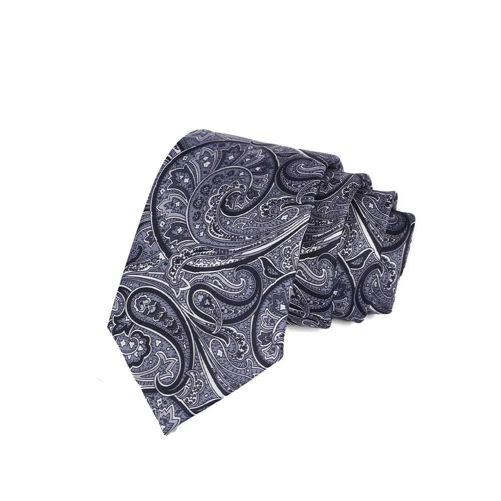 Original Ties for Men Silk Tie Luxury Tie Set Elegant Men's Neckties Wedding Boyfriend Ties for Men 9 Cm LD03 Good Vibrations