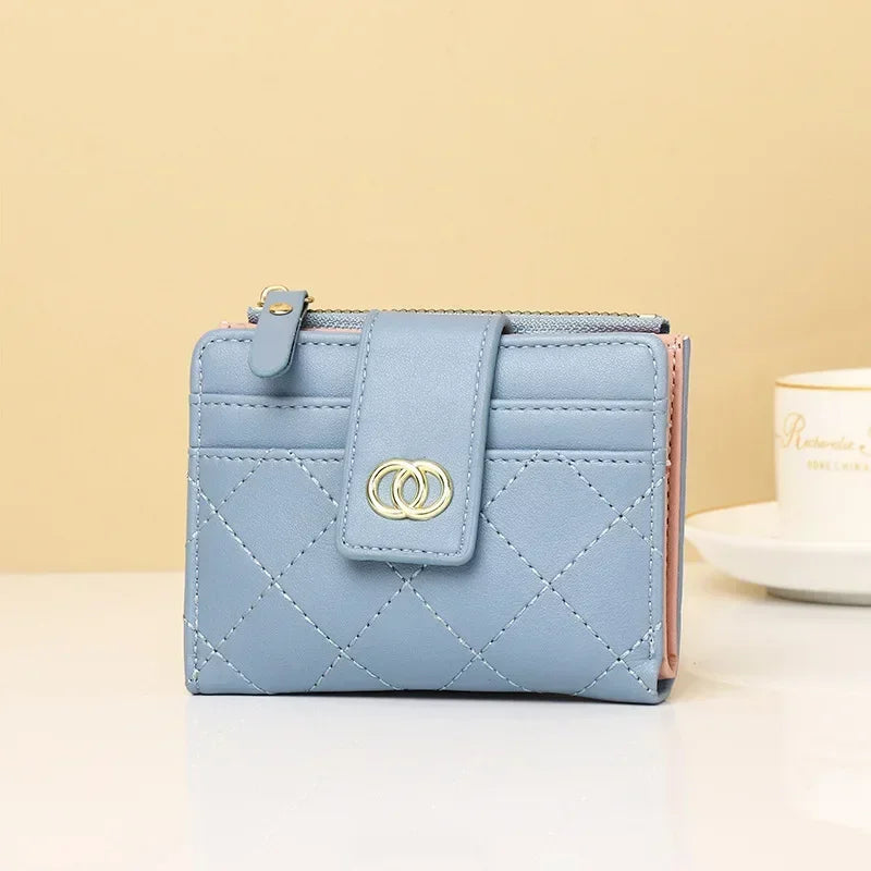 Women's Wallet Zipper&Hasp cute wallet Student Small PU Wallet Coin Purse Fashion Women Card Holder Lovely Money Bag Good Vibrations