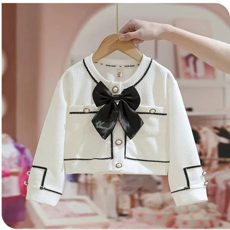Girls Clothes Sets Spring Autumn Blouses Tops + Pants Outfits For Children Clothes Set Sweet Kids Clothing 4 6 9 T2Pcs Good Vibrations
