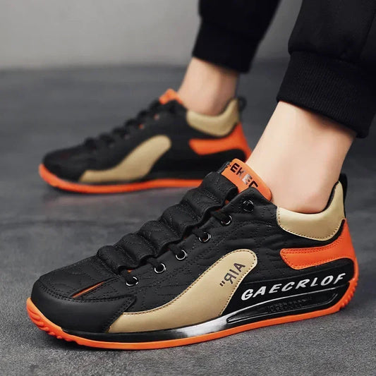 Men Running Shoes Outdoor Sport  Sneakers Man Vulcanized Shoes Flat Casual Sneakers for Men Shoes 2025 New Brand Footwear Good Vibrations