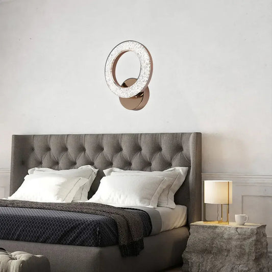 Bedside lamp bedroom decoration new master living staircase modern simple background aisle wall light Good Vibrations