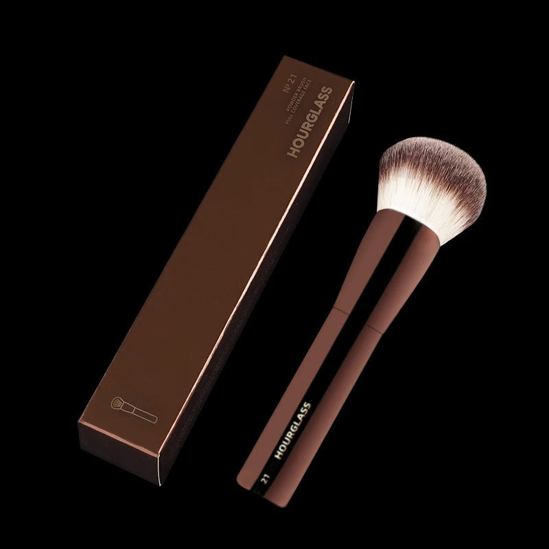 1 pc HG Pro Makeup brushes Powder contour Blusher Make up brush Highlight Bronzer exquisite Professional metal handle with box Good Vibrations