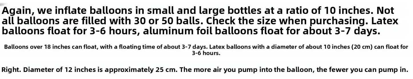Home Use Helium Balloons 00 Pieces Floating in the Air Wedding Room Birthday Decoration Beijing Cartoon Elements Bedroom Use Good Vibrations